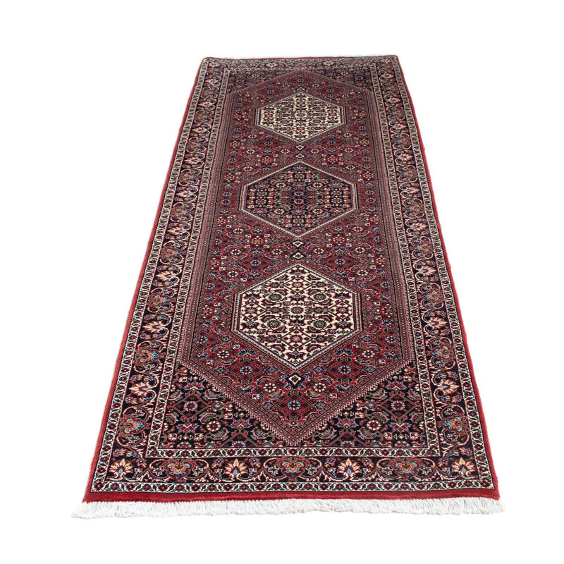 Loper Perzisch tapijt - Bijar - 225 x 72 cm - rood