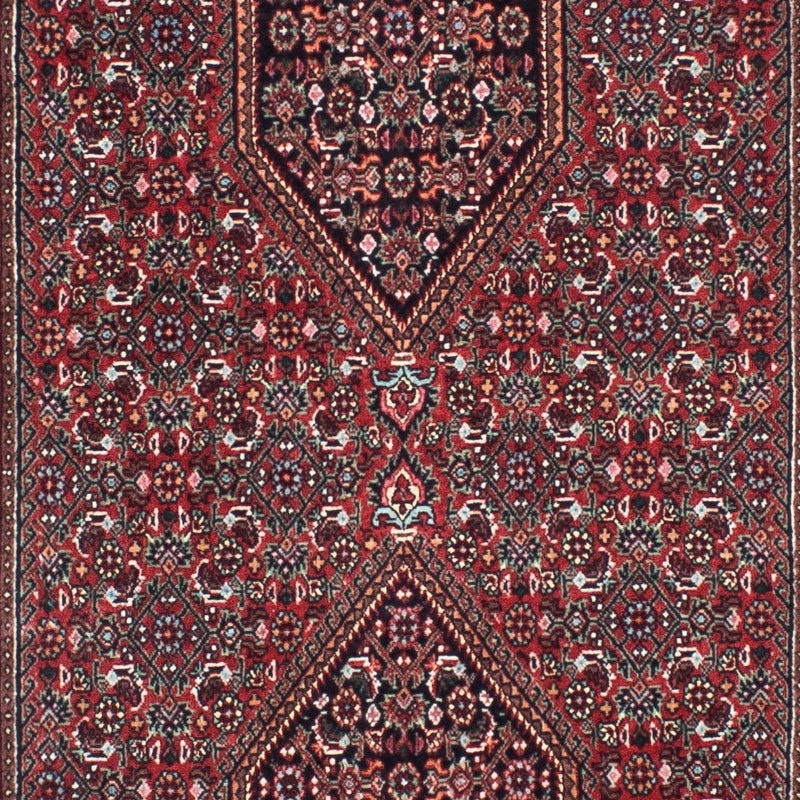 Loper Perzisch tapijt - Bijar - 324 x 83 cm - rood