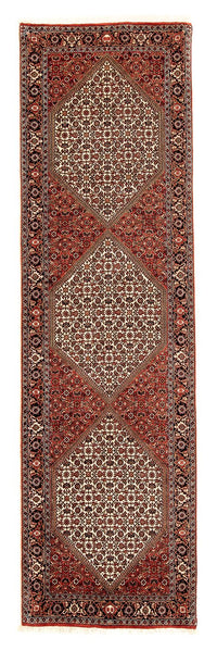 Loper Perzisch tapijt - Bijar - 297 x 84 cm - veelkleurig