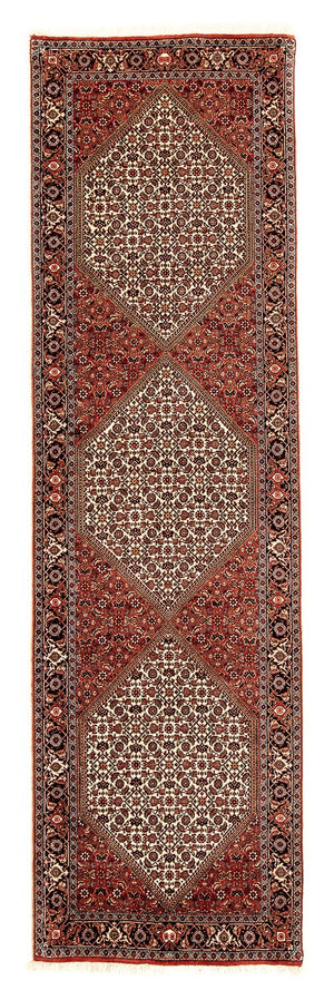 Loper Perzisch tapijt - Bijar - 297 x 84 cm - veelkleurig