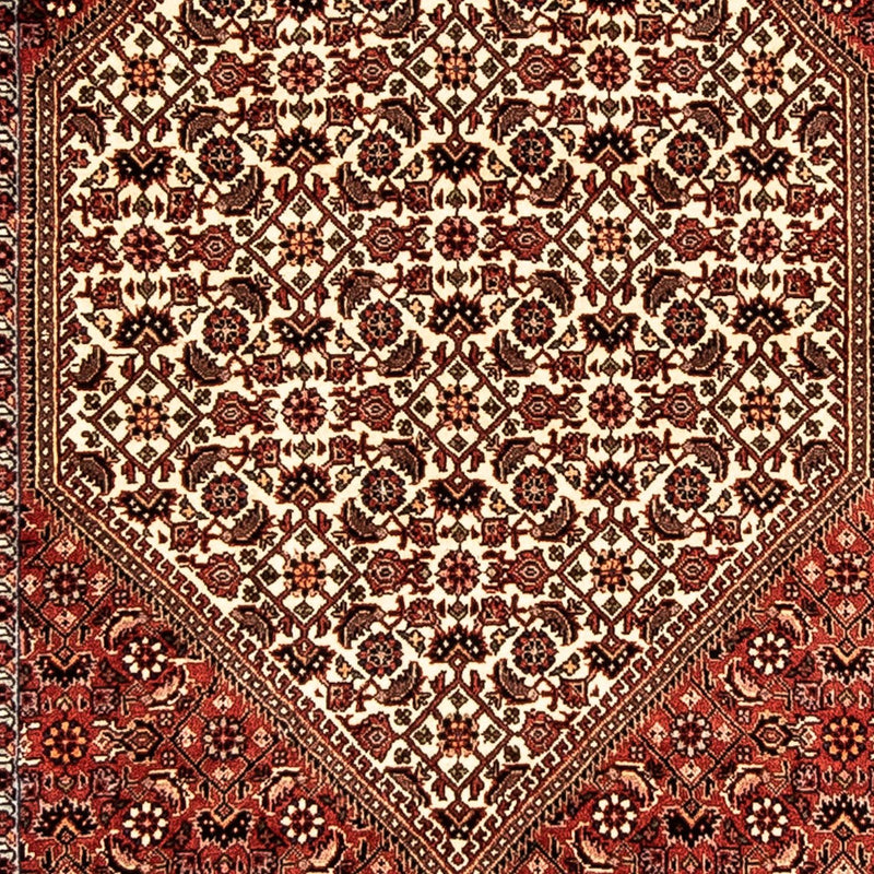 Loper Perzisch tapijt - Bijar - 297 x 84 cm - veelkleurig