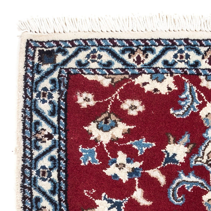 Perzisch tapijt - Nain - 90 x 60 cm - donkerrood