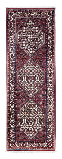 Loper Perzisch tapijt - Bijar - 213 x 76 cm - beige