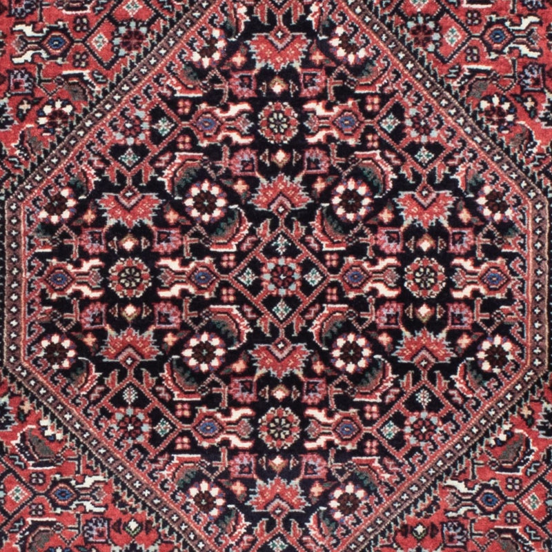 Loper Perzisch tapijt - Bijar - 196 x 72 cm - donkerblauw