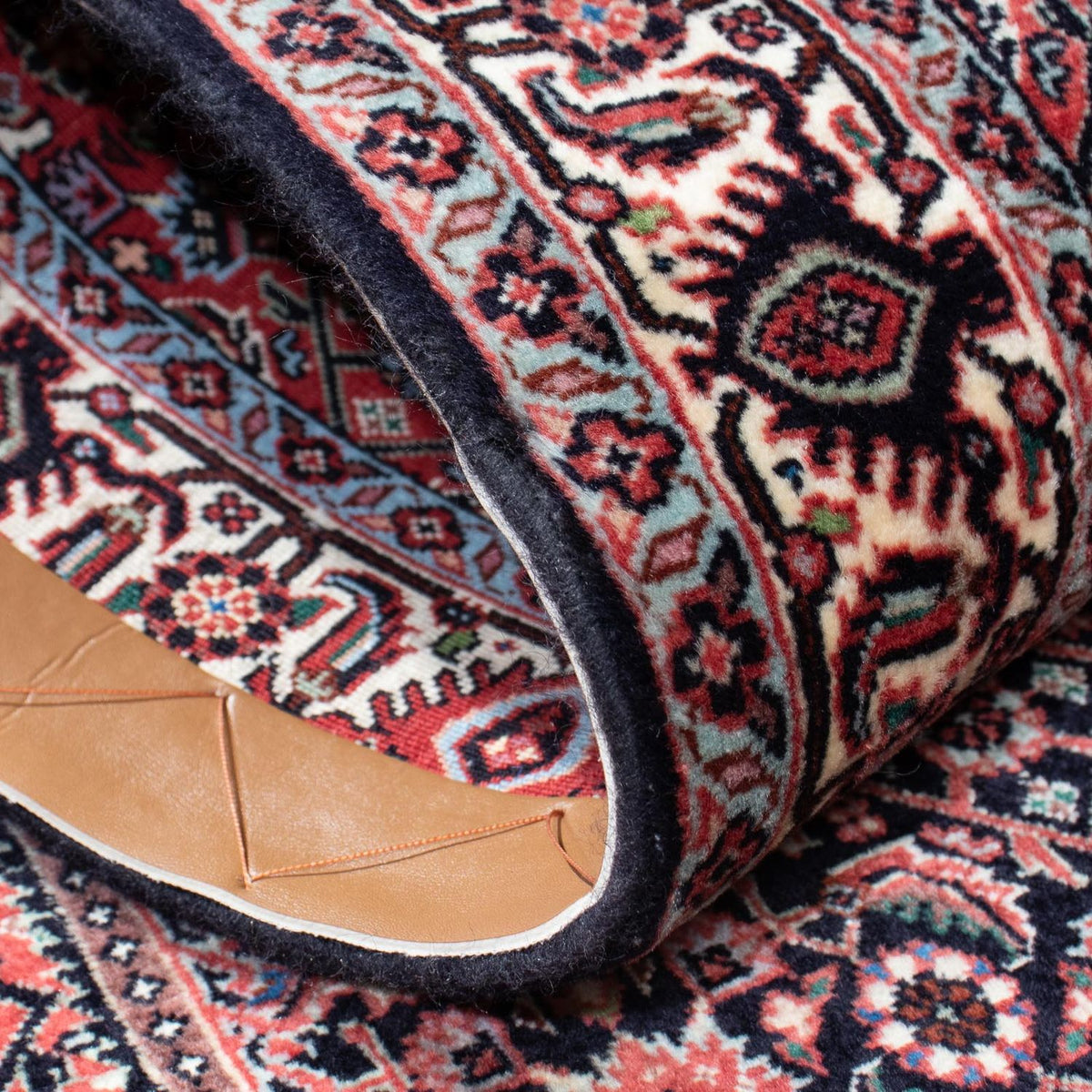 Loper Perzisch tapijt - Bijar - 196 x 72 cm - donkerblauw