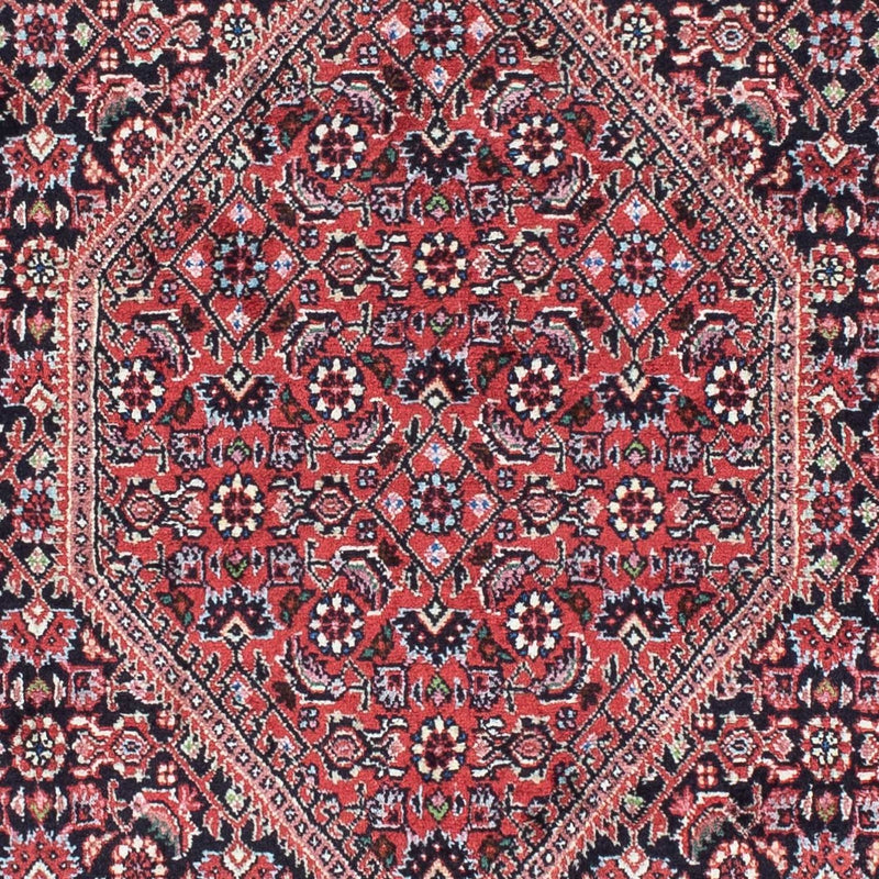 Loper Perzisch tapijt - Bijar - 208 x 73 cm - donkerblauw