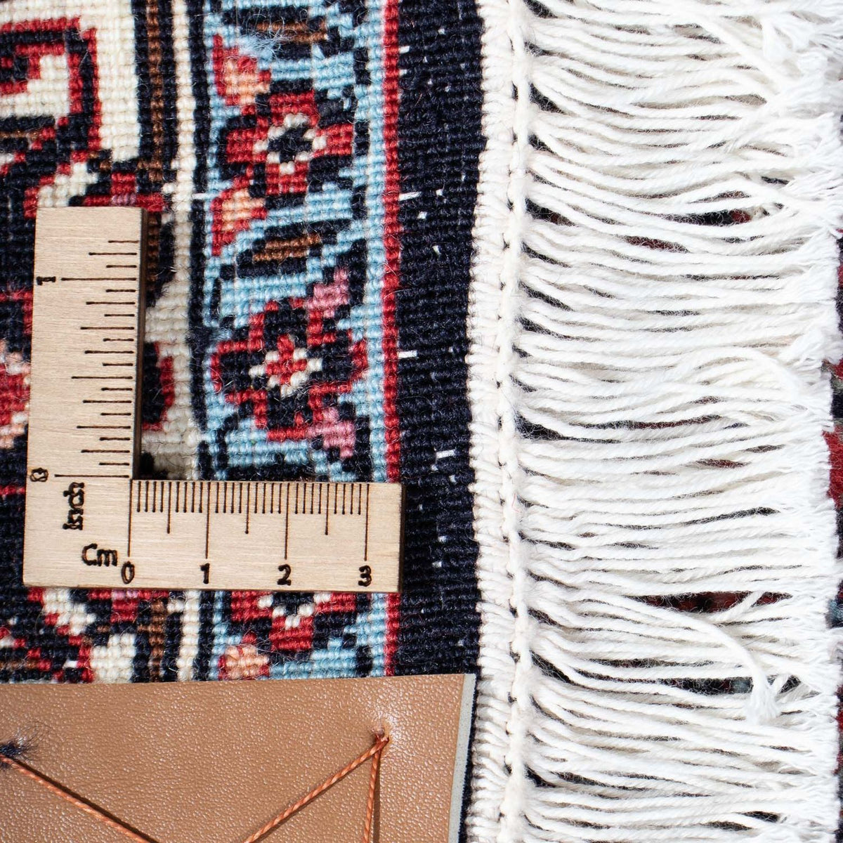 Loper Perzisch tapijt - Bijar - 205 x 73 cm - donkerblauw