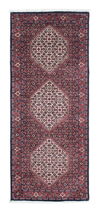 Loper Perzisch tapijt - Bijar - 190 x 74 cm - donkerblauw