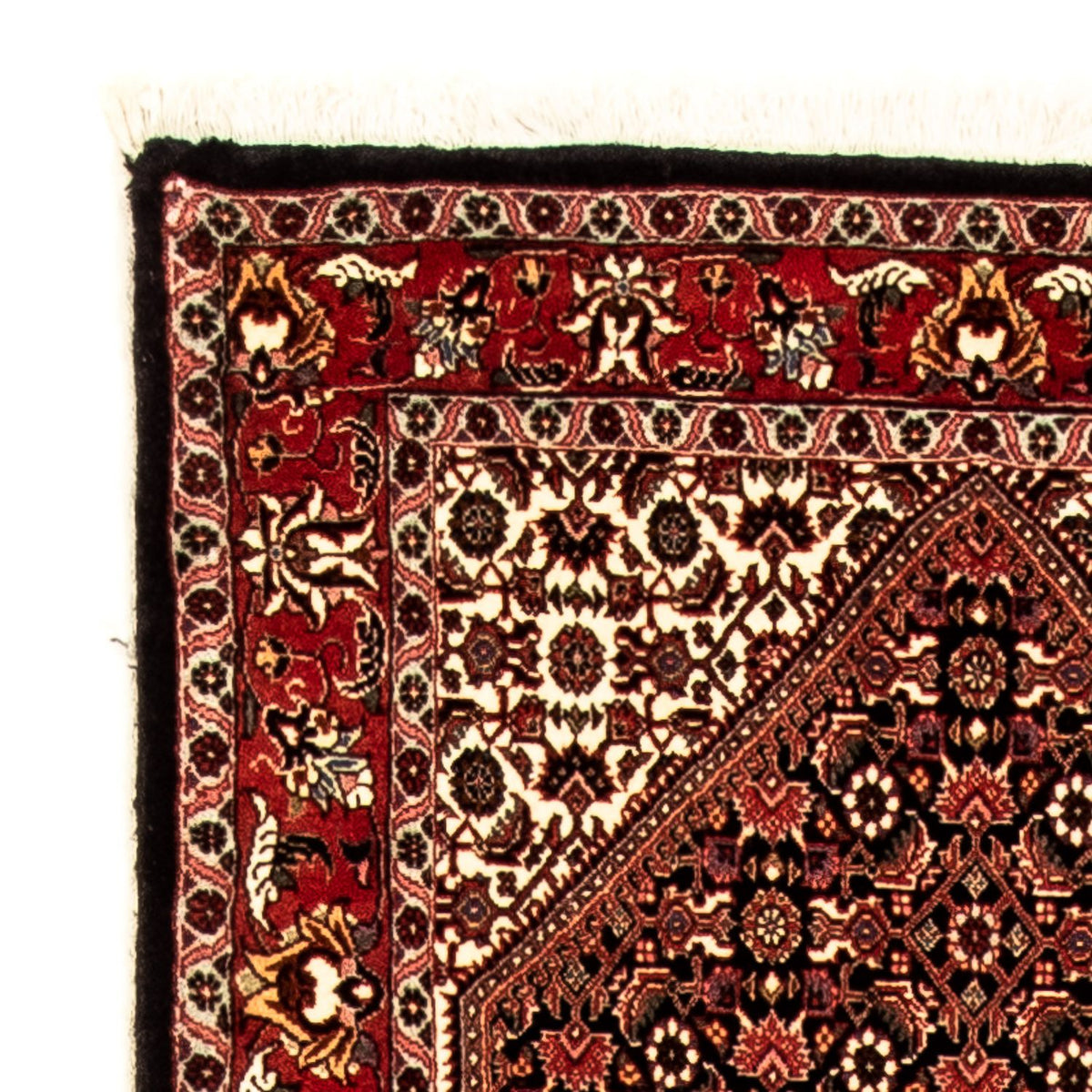 Loper Perzisch tapijt - Bijar - 300 x 82 cm - veelkleurig