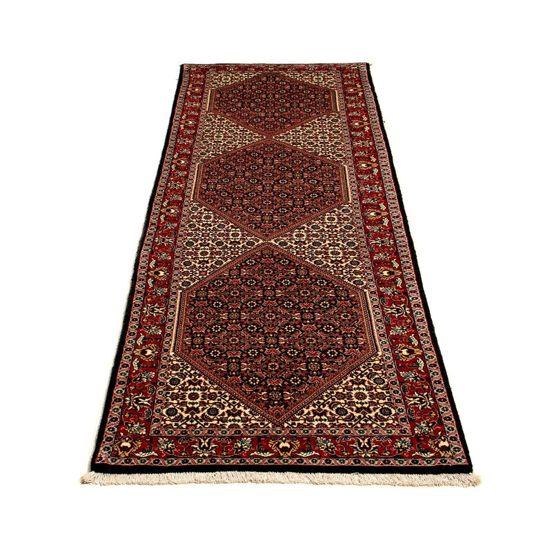Loper Perzisch tapijt - Bijar - 300 x 82 cm - veelkleurig