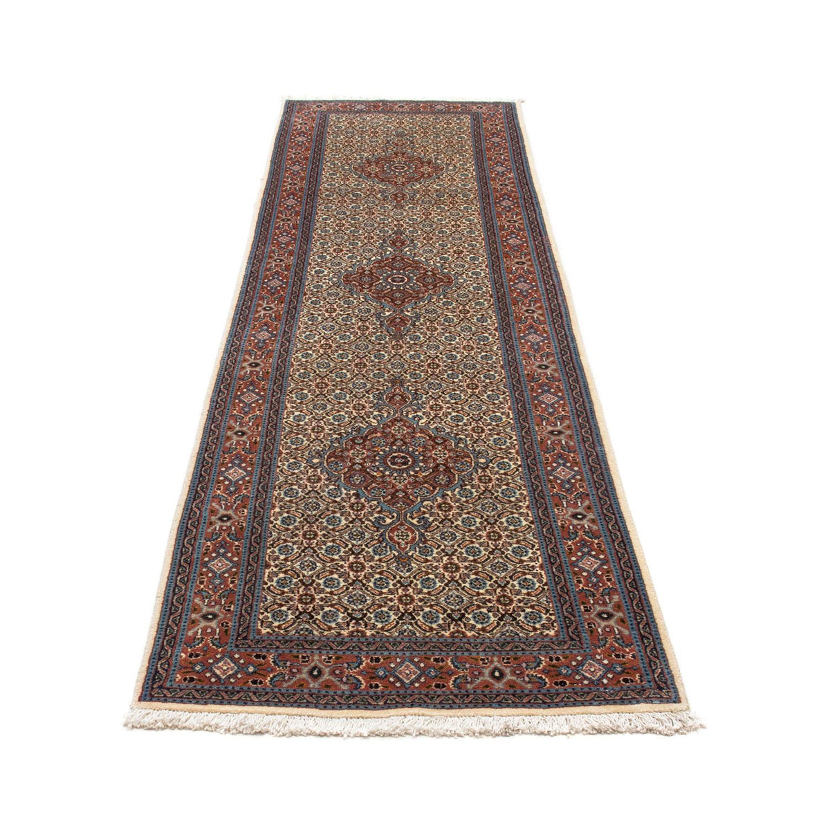 Loper Perzisch tapijt - Klassiek - 292 x 78 cm - beige