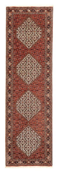 Loper Perzisch tapijt - Bijar - 291 x 85 cm - veelkleurig