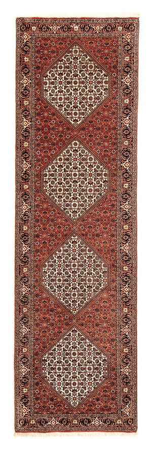 Loper Perzisch tapijt - Bijar - 291 x 85 cm - veelkleurig