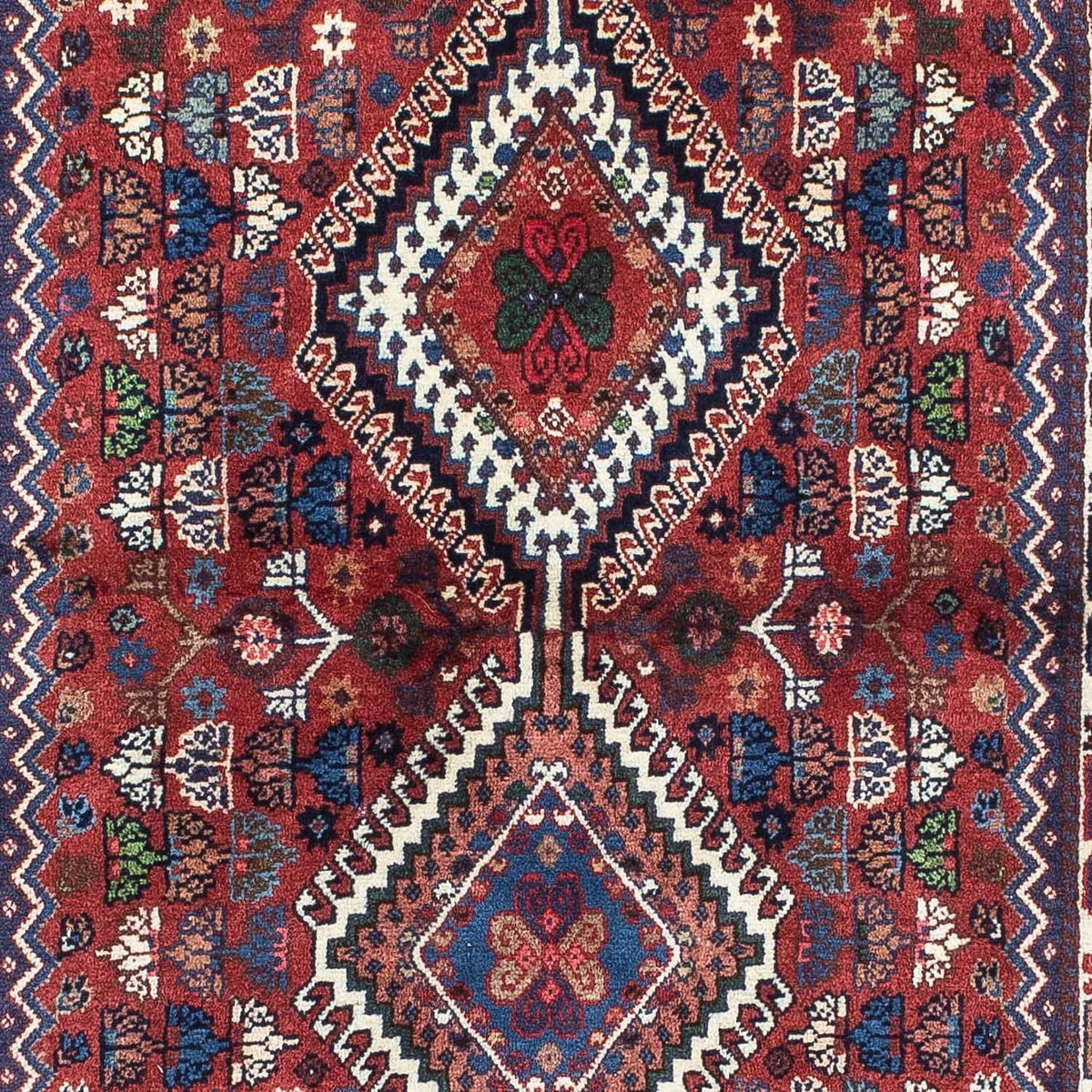 Loper Perzisch tapijt - Klassiek - 196 x 80 cm - rood