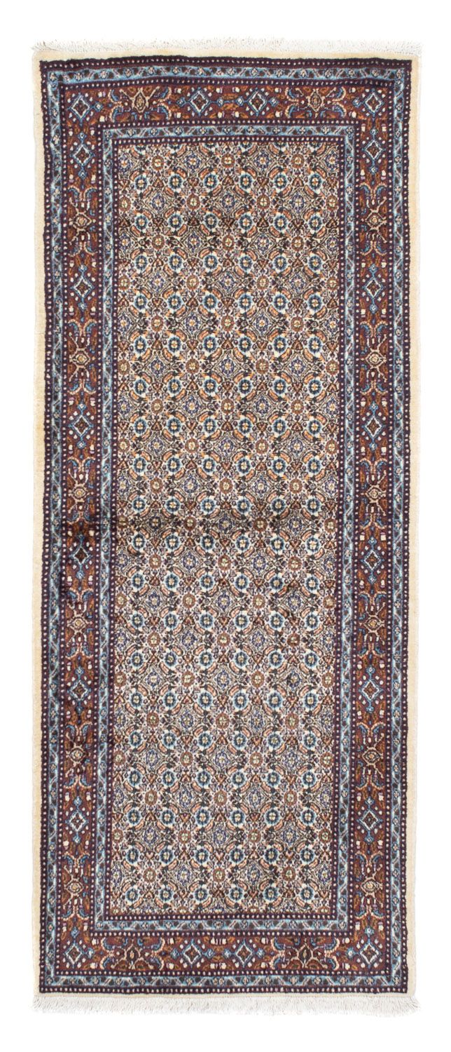 Loper Perzisch tapijt - Klassiek - 195 x 80 cm - beige