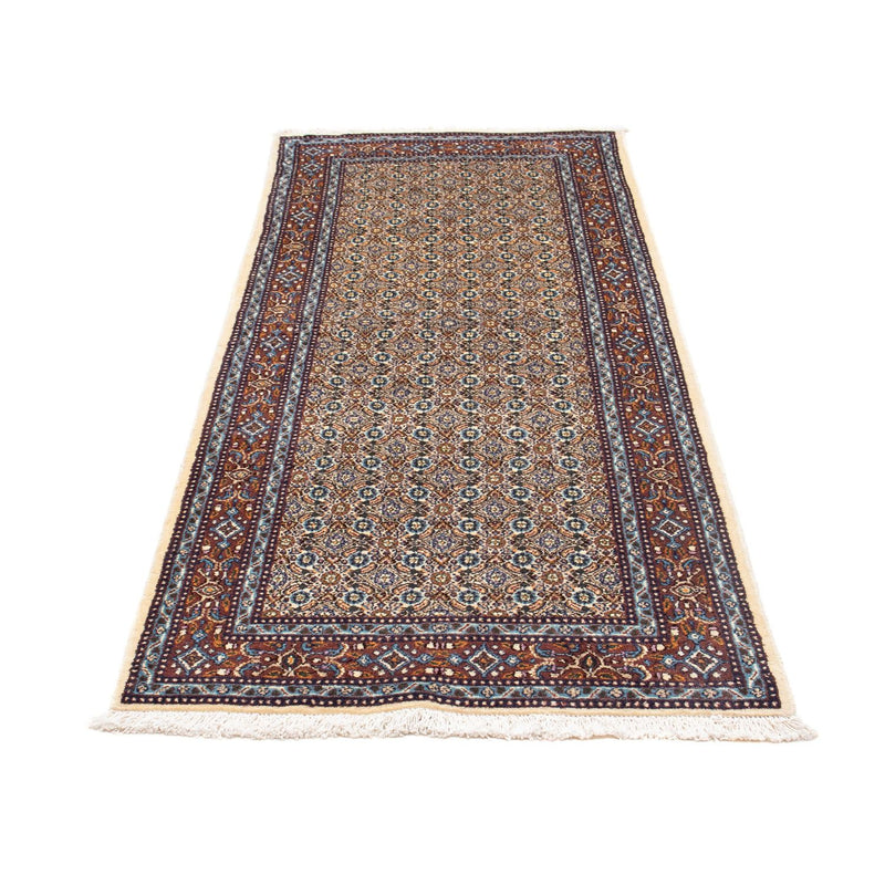Loper Perzisch tapijt - Klassiek - 195 x 80 cm - beige