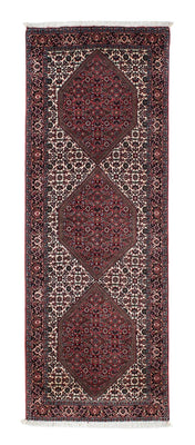 Loper Perzisch tapijt - Bijar - 217 x 74 cm - beige