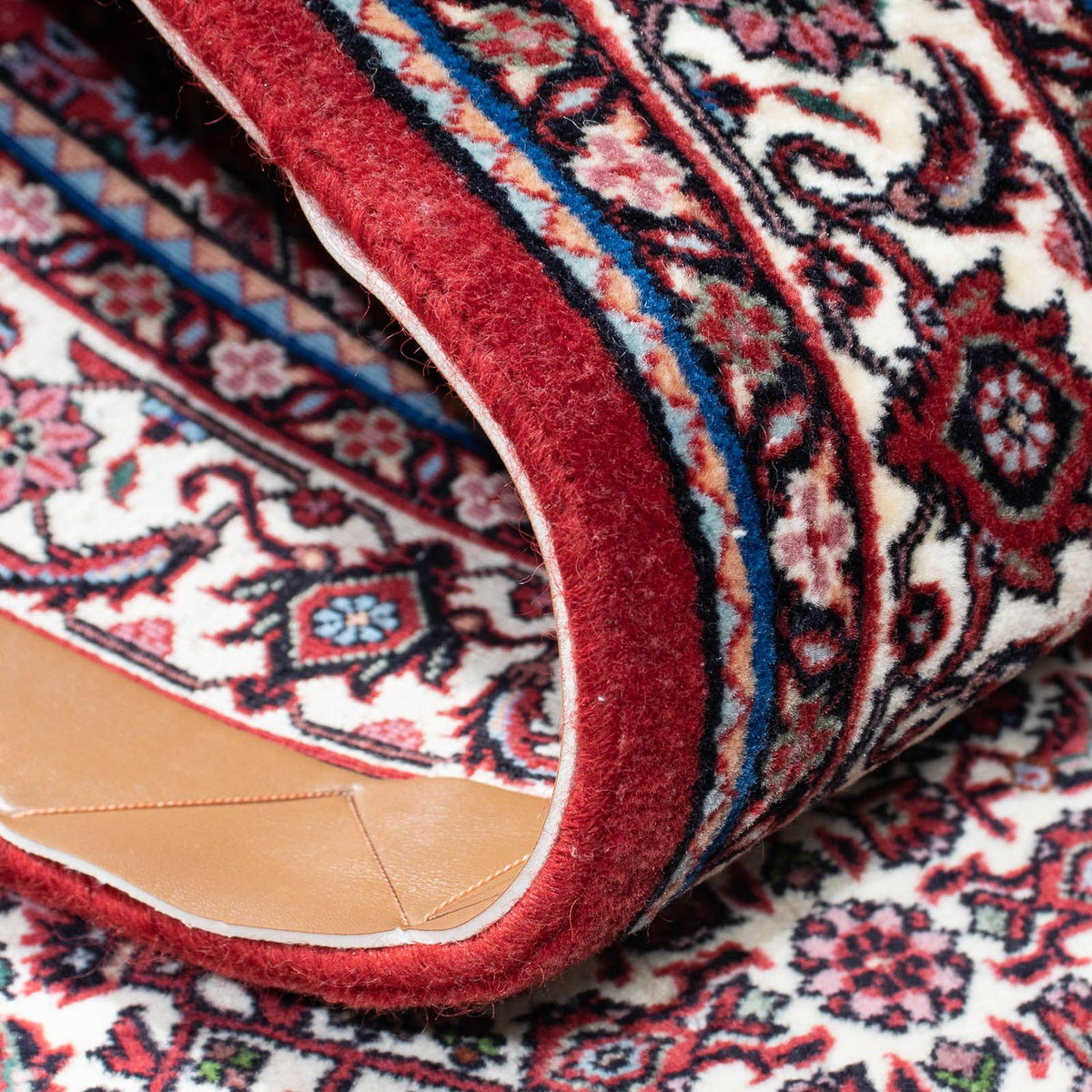 Loper Perzisch tapijt - Bijar - 217 x 74 cm - beige