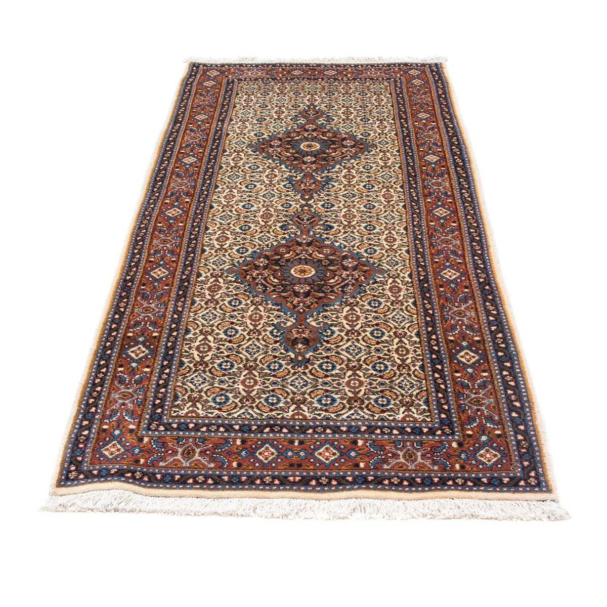 Loper Perzisch tapijt - Klassiek - 195 x 80 cm - beige
