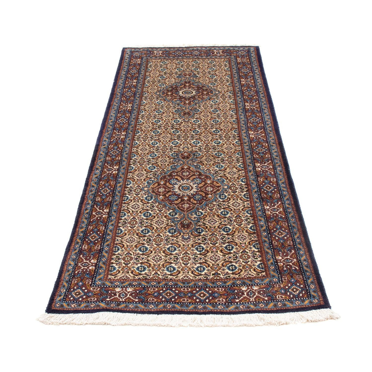 Loper Perzisch tapijt - Klassiek - 193 x 76 cm - beige