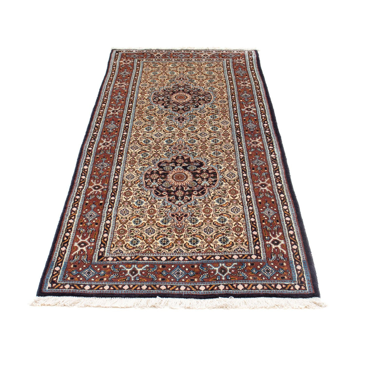 Loper Perzisch tapijt - Klassiek - 190 x 77 cm - beige