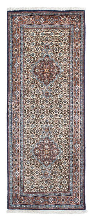 Loper Perzisch tapijt - Klassiek - 200 x 77 cm - beige