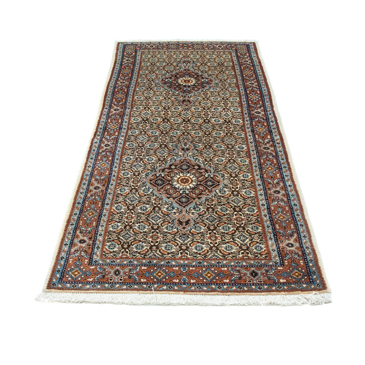 Loper Perzisch tapijt - Klassiek - 198 x 76 cm - beige