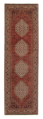 Loper Perzisch tapijt - Bijar - 293 x 84 cm - veelkleurig
