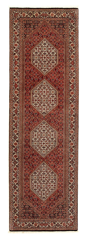 Loper Perzisch tapijt - Bijar - 293 x 84 cm - veelkleurig