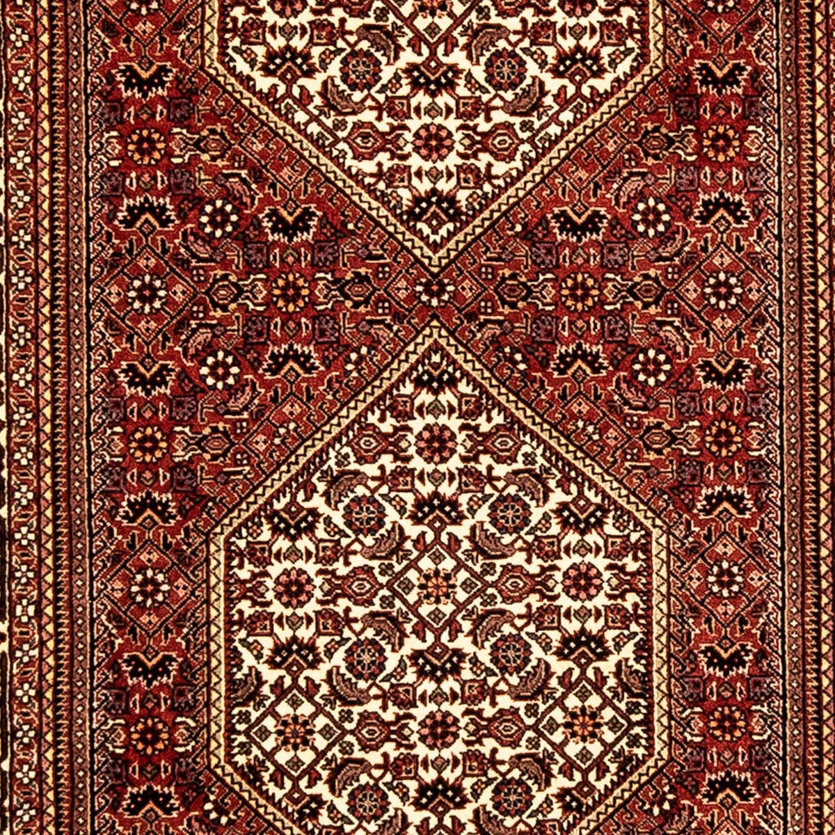 Loper Perzisch tapijt - Bijar - 293 x 84 cm - veelkleurig