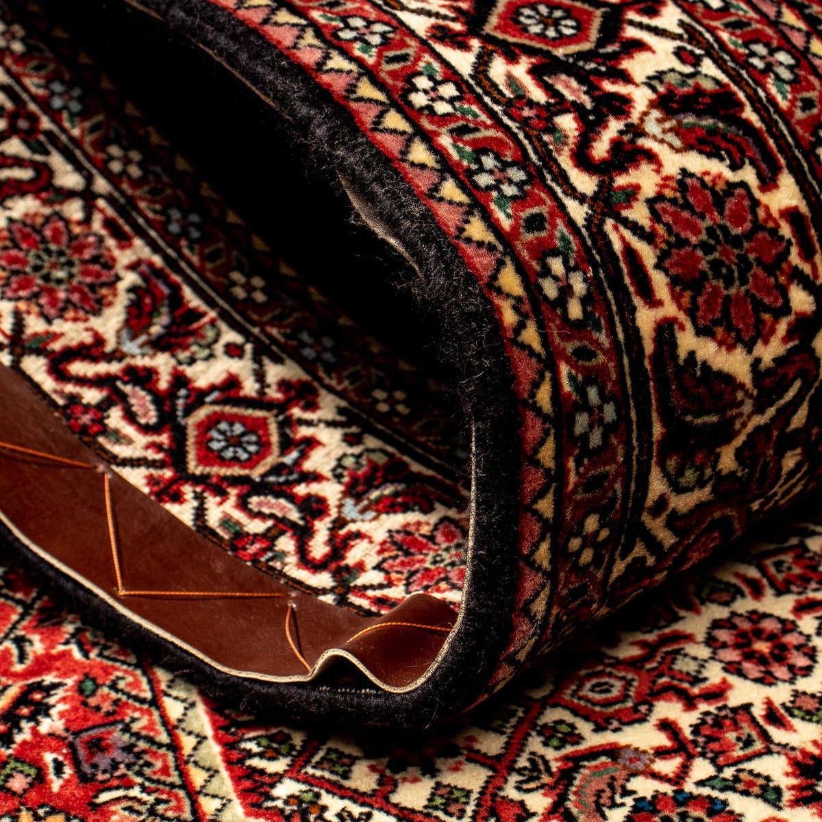 Loper Perzisch tapijt - Bijar - 293 x 84 cm - veelkleurig