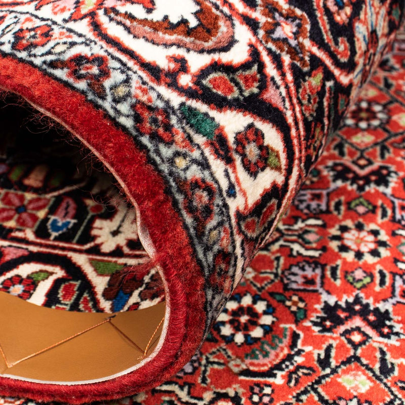 Perzisch tapijt - Bijar - 403 x 298 cm - donkerrood