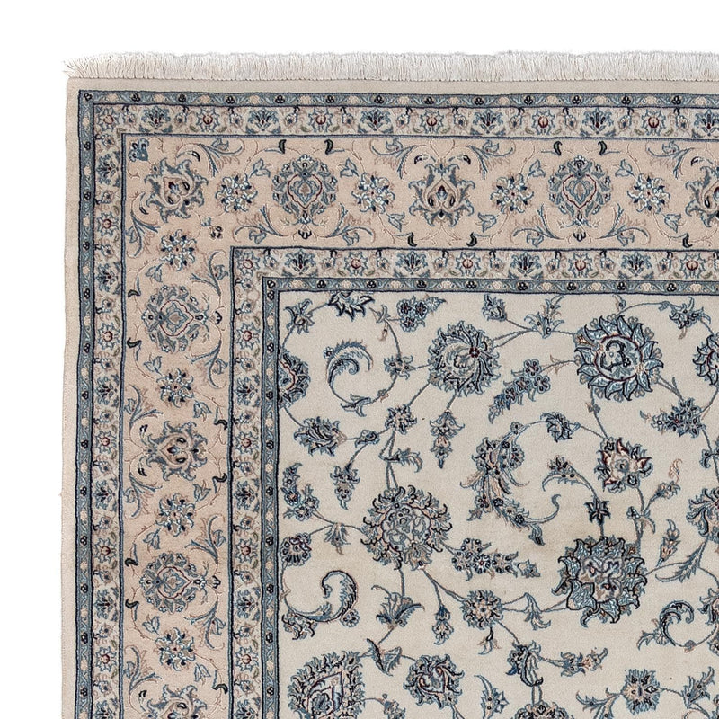 Perzisch tapijt - Nain - Premium - 303 x 250 cm - zilver