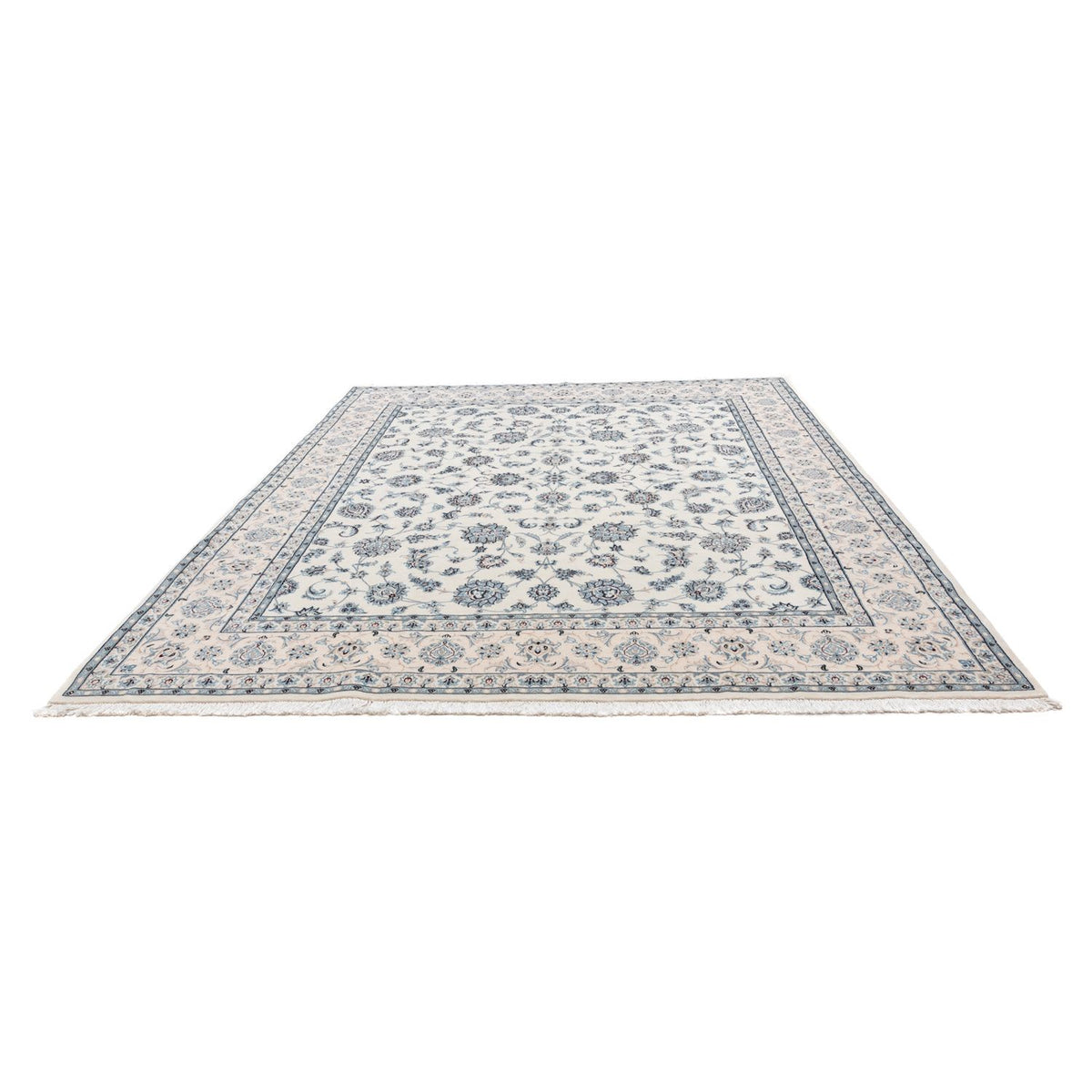 Perzisch tapijt - Nain - Premium - 303 x 250 cm - zilver
