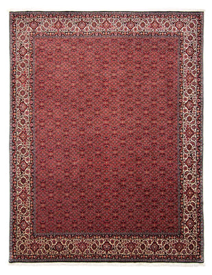 Perzisch tapijt - Bijar - 296 x 250 cm - donkerrood