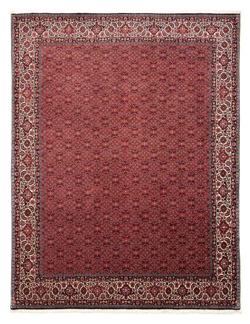 Perzisch tapijt - Bijar - 296 x 250 cm - donkerrood