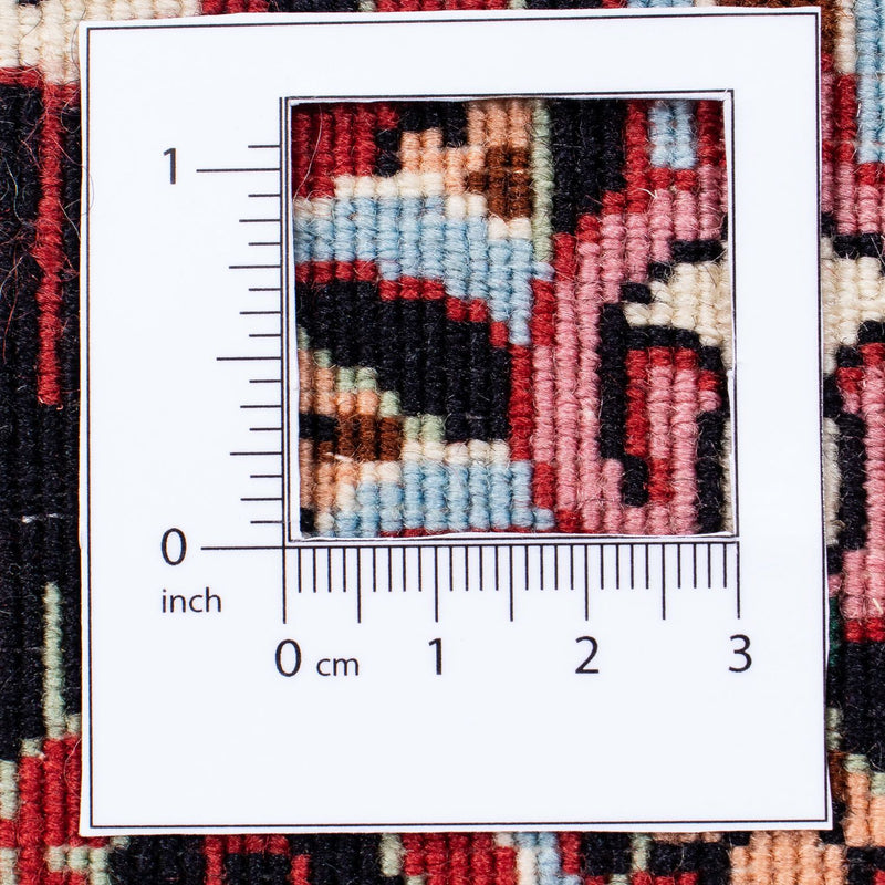 Perzisch tapijt - Bijar - 296 x 250 cm - donkerrood