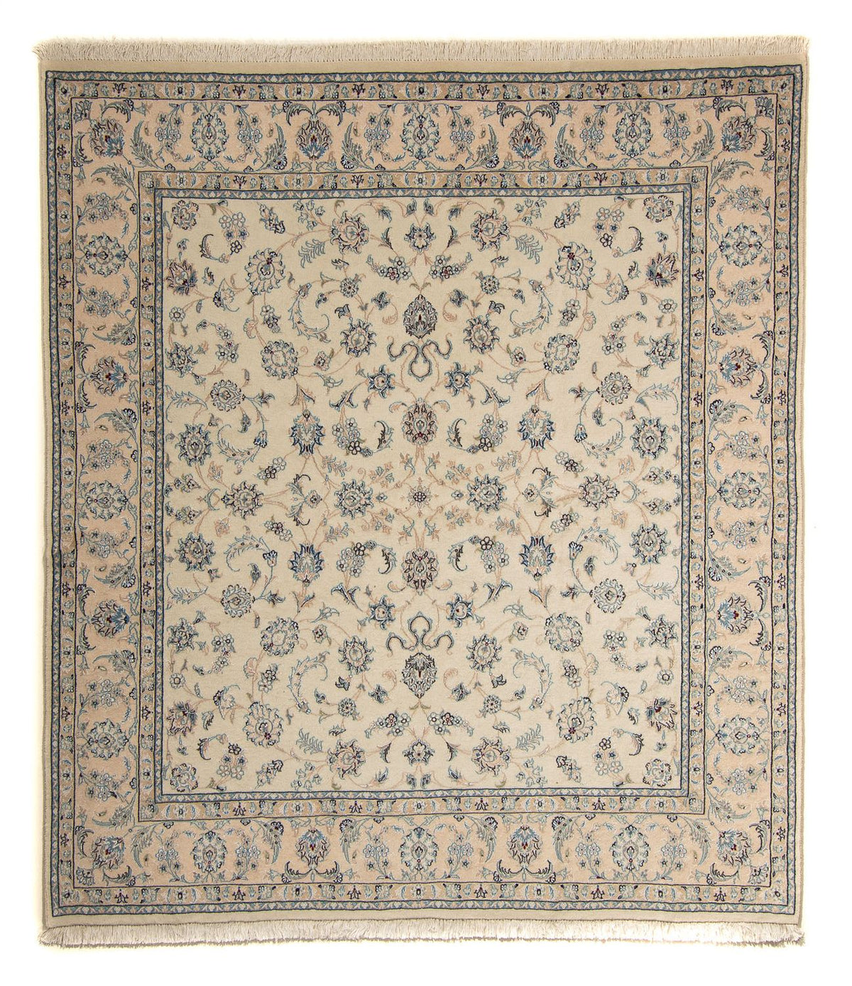 Perzisch tapijt - Nain - Premium - 214 x 200 cm - beige