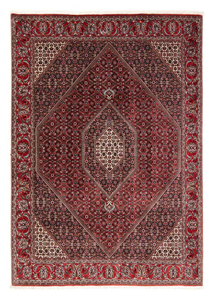 Perzisch tapijt - Bijar - 235 x 170 cm - donkerrood
