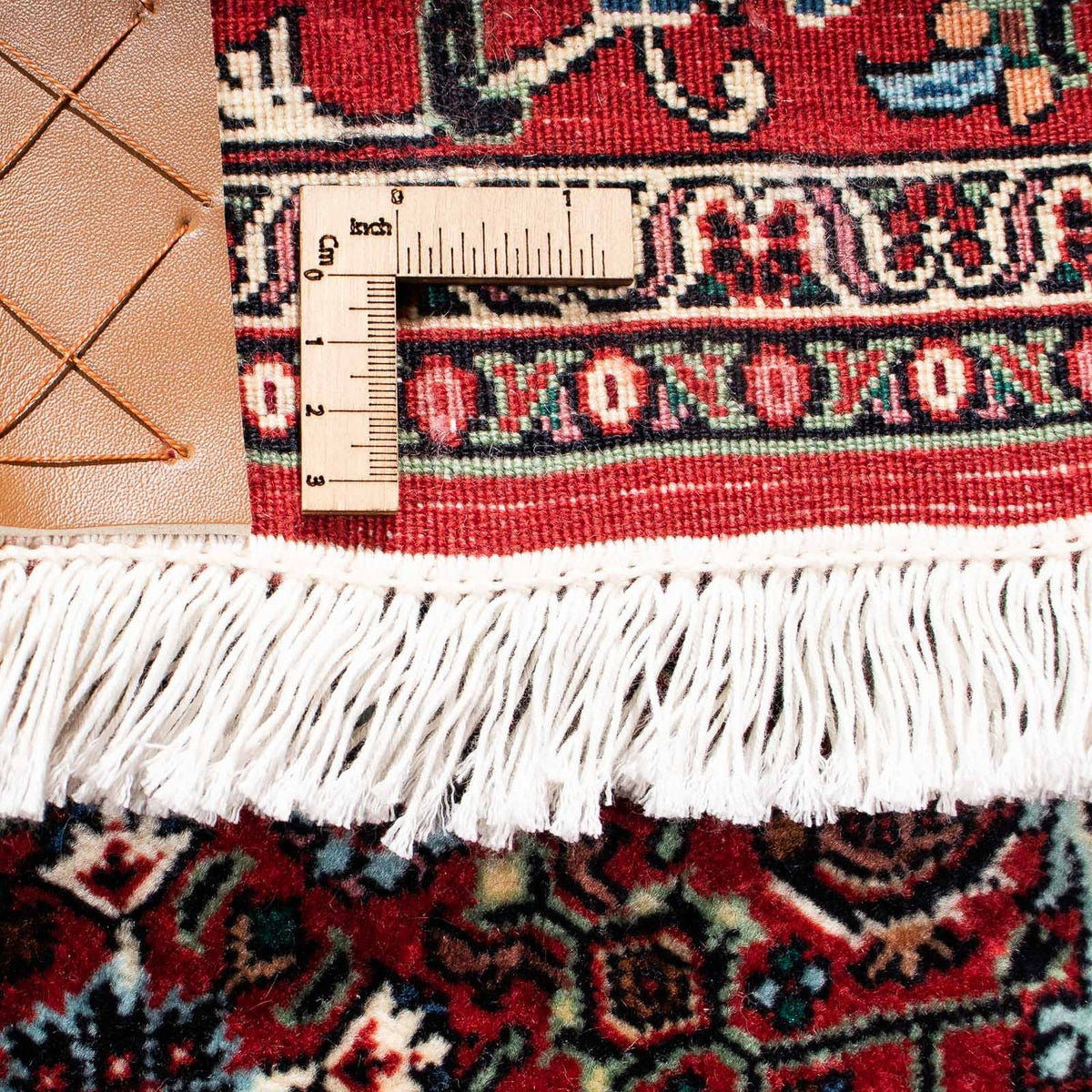 Perzisch tapijt - Bijar - 235 x 170 cm - donkerrood