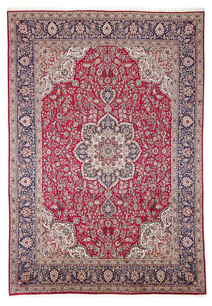 Perzisch tapijt - Tabriz - Royal - 404 x 297 cm - rood