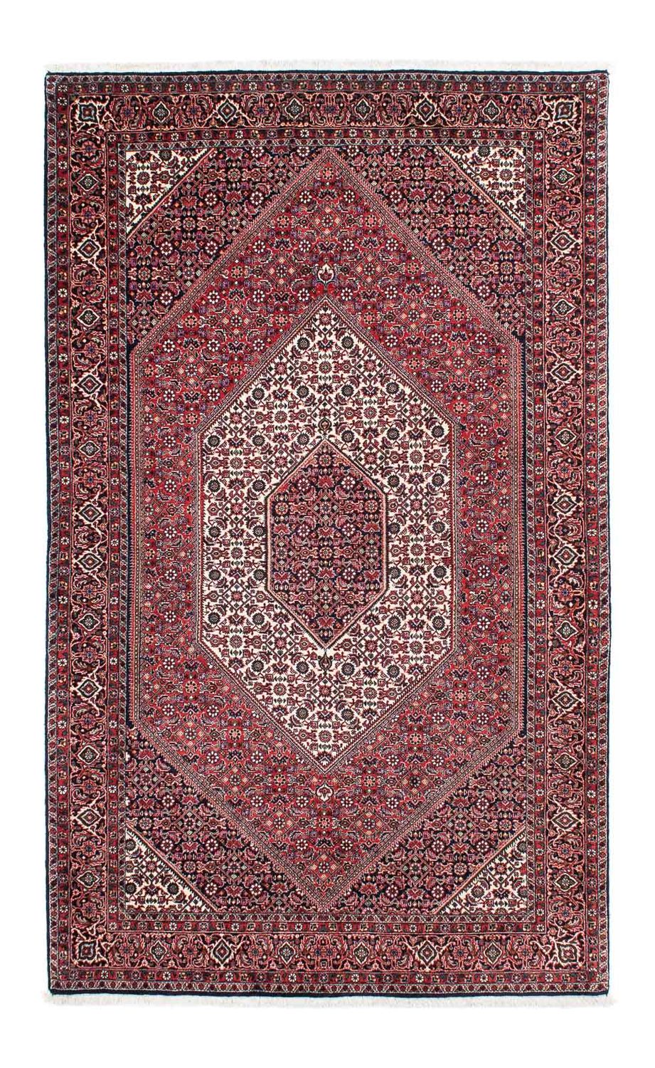 Perzisch tapijt - Bijar - 215 x 132 cm - licht rood