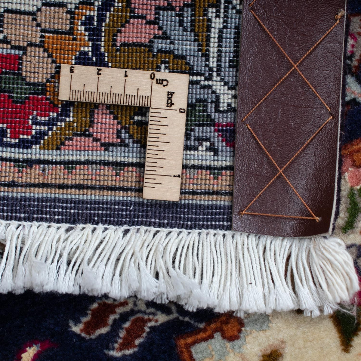 Perzisch tapijt - Tabriz - Royal - 92 x 62 cm - donkerblauw