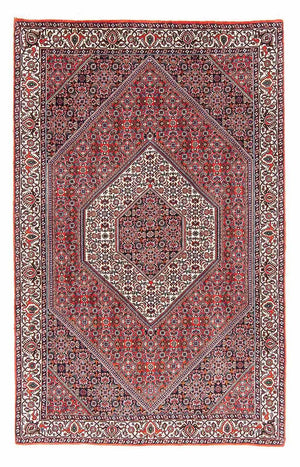 Perzisch tapijt - Bijar - 180 x 112 cm - rood