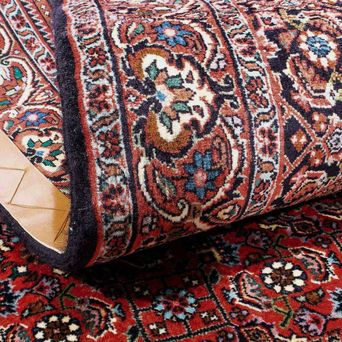 Perzisch tapijt - Bijar - 183 x 110 cm - rood