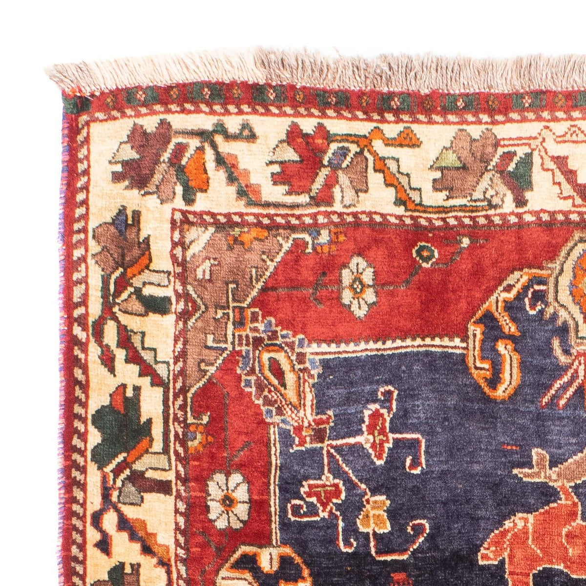 Perzisch Tapijt - Nomadisch - 170 x 117 cm - donkerblauw