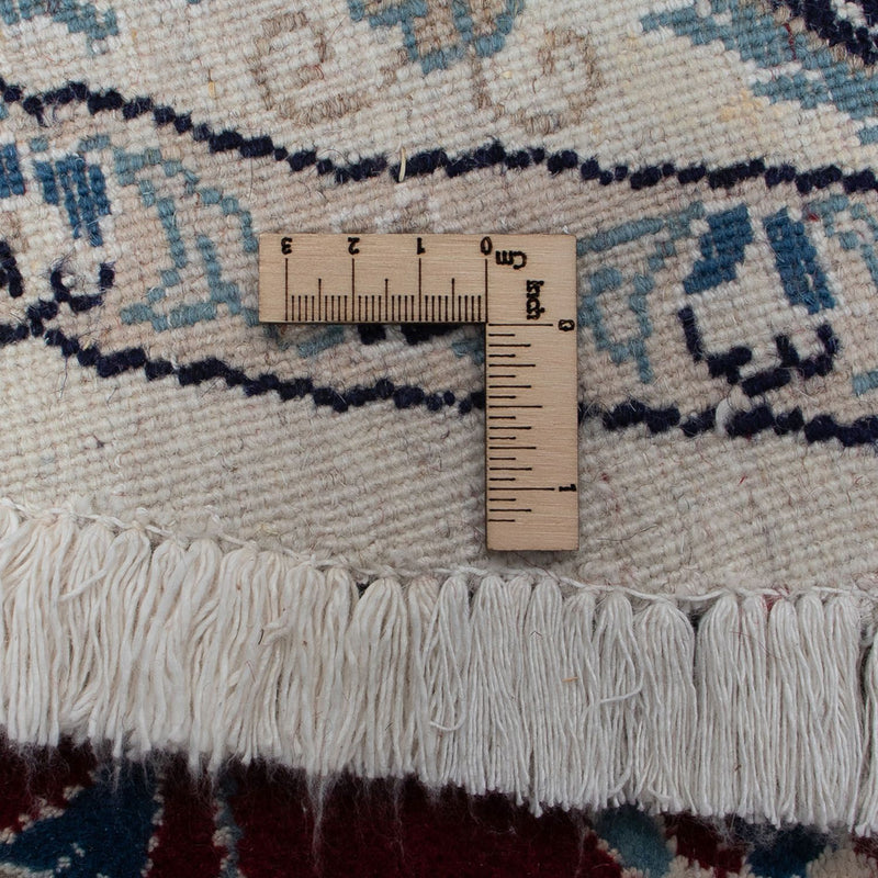 Perzisch tapijt - Nain rond  - 250 x 250 cm - donkerrood