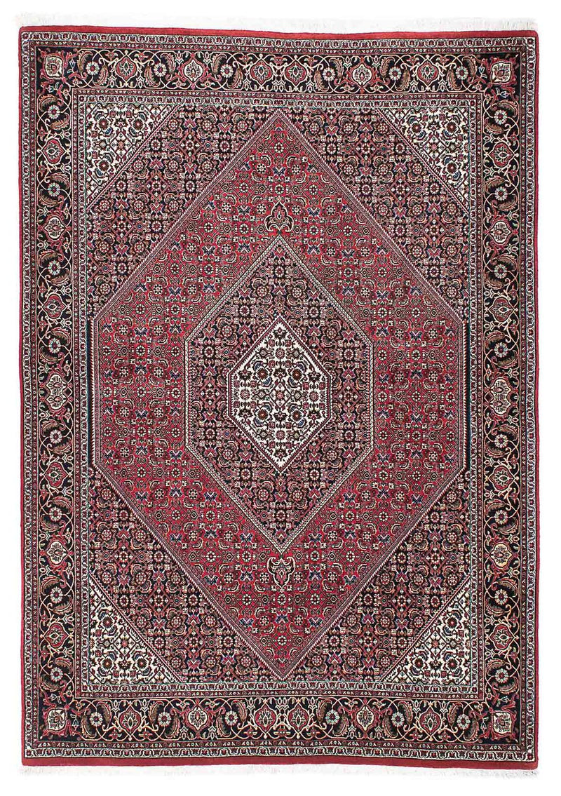 Perzisch tapijt - Bijar - 215 x 148 cm - rood