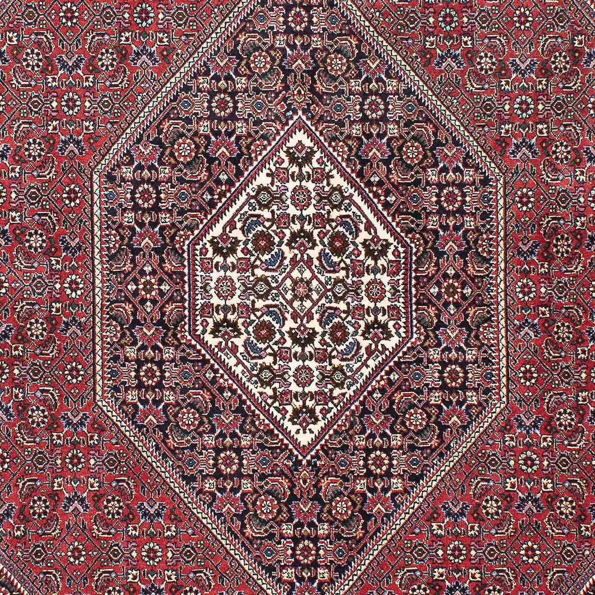 Perzisch tapijt - Bijar - 215 x 148 cm - rood