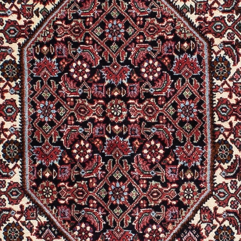 Perzisch tapijt - Bijar - 200 x 128 cm - donkerblauw